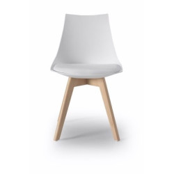 Silla Comedor Estilo Nórdico Modelo Aday - Varios Colores
