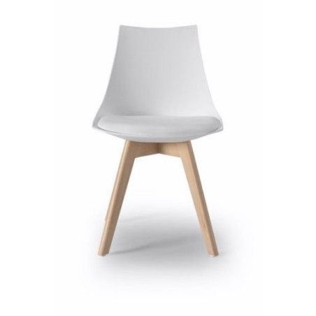 Silla Comedor Estilo Nórdico Modelo Aday - Varios Colores