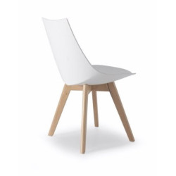 Silla Comedor Estilo Nórdico Modelo Aday - Varios Colores