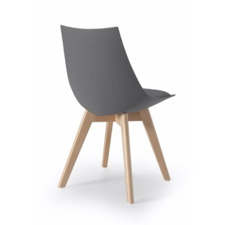 Silla Comedor Estilo Nórdico Modelo Aday - Varios Colores