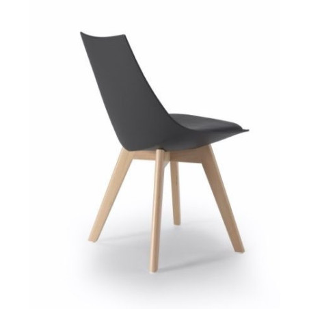Silla Comedor Estilo Nórdico Modelo Aday - Varios Colores