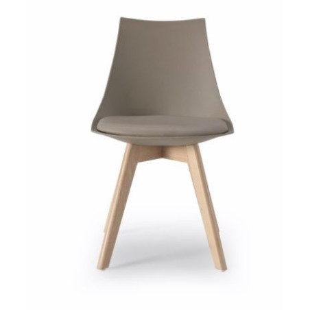 Silla Comedor Estilo Nórdico Modelo Aday - Varios Colores