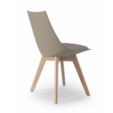 Silla Comedor Estilo Nórdico Modelo Aday - Varios Colores