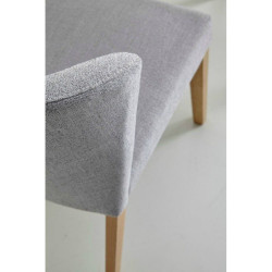 Silla Comedor Aliana - Color Gris Claro