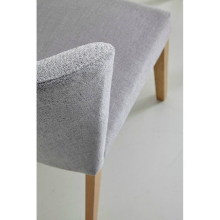 Silla Comedor Aliana - Color Gris Claro