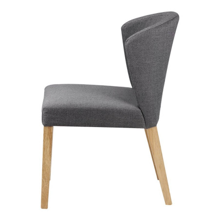 Silla Comedor Aliana - Color Gris Oscuro