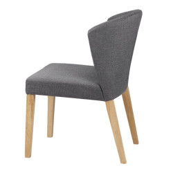 Silla Comedor Aliana - Color Gris Oscuro