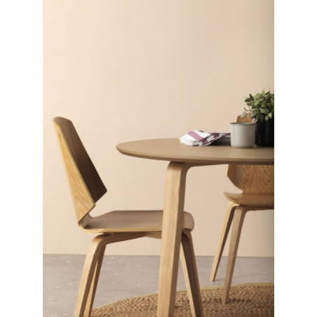 SILLA MADERA CONTRACHAPADO ROBLE MODELO FABIO