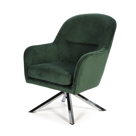 BUTACA QH-246 TERCIOPELO VERDE