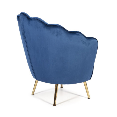 BUTACA QH-971 TERCIOPELO AZUL