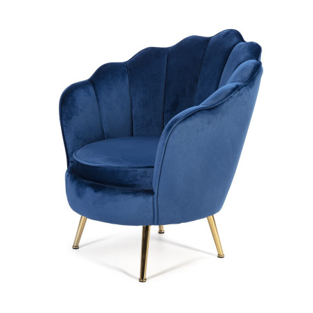 BUTACA QH-971 TERCIOPELO AZUL