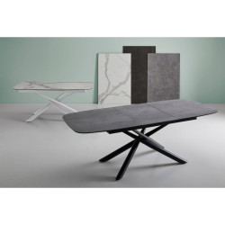 MESA COMEDOR EXTENSIBLE NESSON BLANCO - 180(237)x95