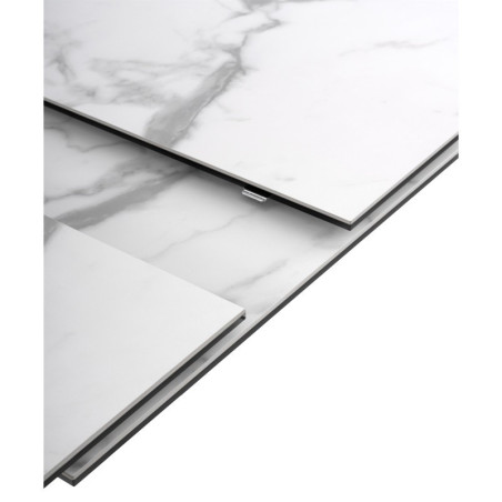 MESA COMEDOR EXTENSIBLE NESSON BLANCO - 180(237)x95