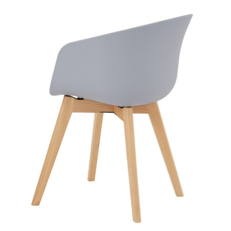 SILLA COMEDOR NADDY COLOR GRIS