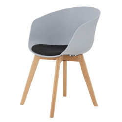 SILLA COMEDOR NADDY COLOR GRIS