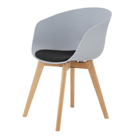 SILLA COMEDOR NADDY COLOR GRIS