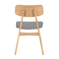 SILLA VIVI COLOR ROBLE GRIS CLARO