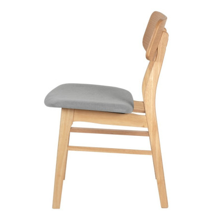 SILLA VIVI COLOR ROBLE GRIS CLARO