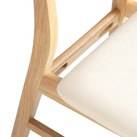 SILLA VIVI COLOR ROBLE BEIGE