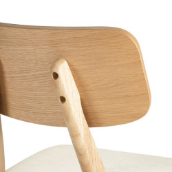 SILLA VIVI COLOR ROBLE BEIGE
