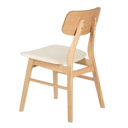 SILLA VIVI COLOR ROBLE BEIGE