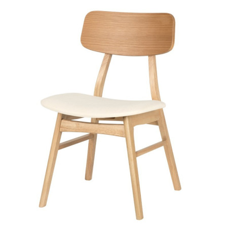 SILLA VIVI COLOR ROBLE BEIGE