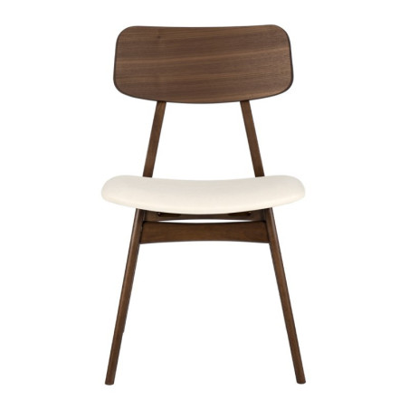 SILLA VIVI COLOR NOGAL BEIGE