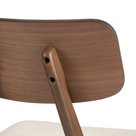 SILLA VIVI COLOR NOGAL BEIGE