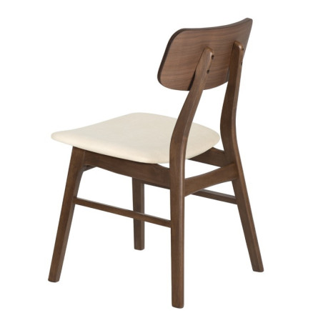 SILLA VIVI COLOR NOGAL BEIGE