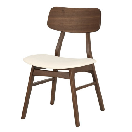 SILLA VIVI COLOR NOGAL BEIGE