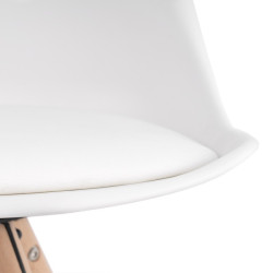 SILLA COMEDOR LATE COLOR BLANCO