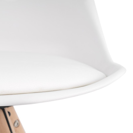 SILLA COMEDOR LATE COLOR BLANCO