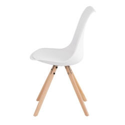 SILLA COMEDOR LATE COLOR BLANCO