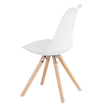 SILLA COMEDOR LATE COLOR BLANCO