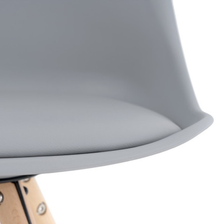 SILLA COMEDOR LATE COLOR GRIS