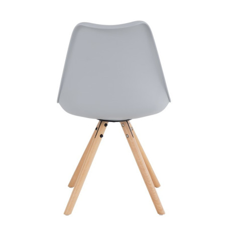 SILLA COMEDOR LATE COLOR GRIS