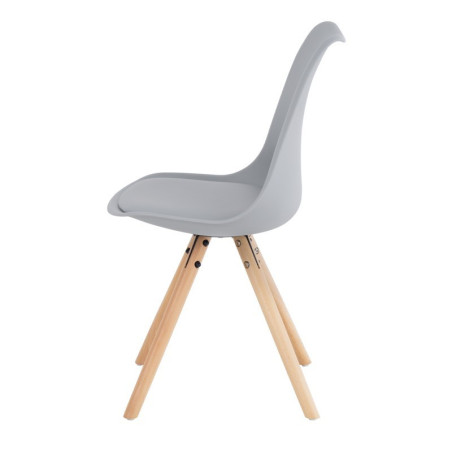 SILLA COMEDOR LATE COLOR GRIS