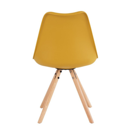 SILLA COMEDOR LATE COLOR MOSTAZA