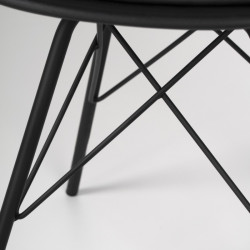 SILLA COMEDOR KENTA COLOR NEGRO