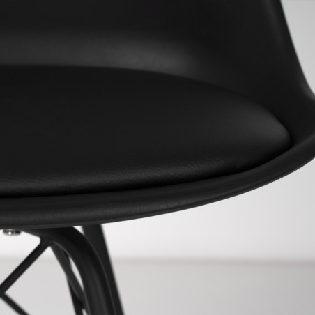 SILLA COMEDOR KENTA COLOR NEGRO