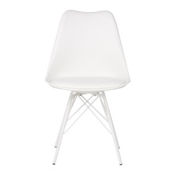SILLA COMEDOR KENTA COLOR BLANCO
