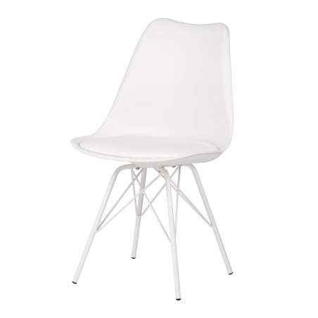 SILLA COMEDOR KENTA COLOR BLANCO