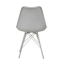 SILLA COMEDOR KENTA COLOR GRIS