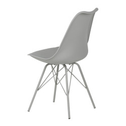 SILLA COMEDOR KENTA COLOR GRIS