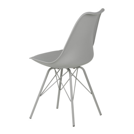 SILLA COMEDOR KENTA COLOR GRIS