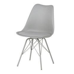 SILLA COMEDOR KENTA COLOR GRIS