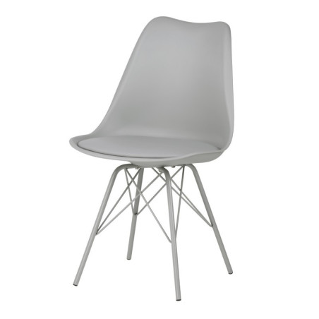 SILLA COMEDOR KENTA COLOR GRIS