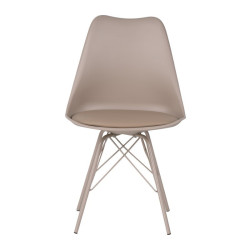 SILLA COMEDOR KENTA COLOR BEIGE