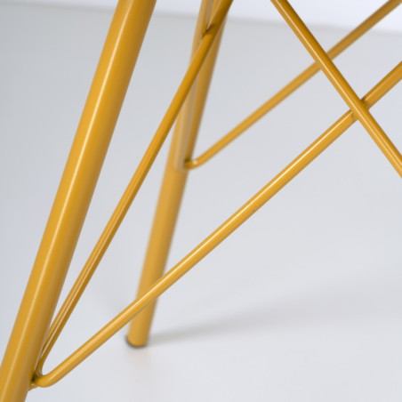 SILLA COMEDOR KENTA COLOR MOSTAZA
