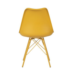 SILLA COMEDOR KENTA COLOR MOSTAZA